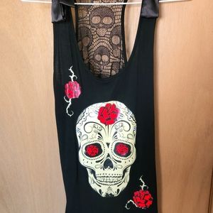 Jawbreaker Sugar Skull Tank Top